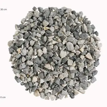 Butikk 8 Grå/Hvit Singel Knust